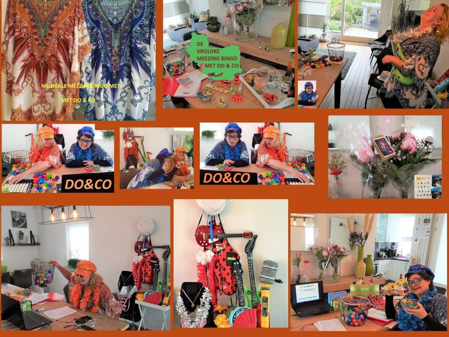 Online Muzikale Bingo Show Door Do & Co